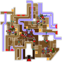 Chiku's solo *First Wave* 300 tower damage Tinkerers Lab