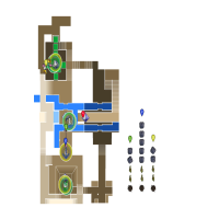 miserable sea turtle on a treadmill farm